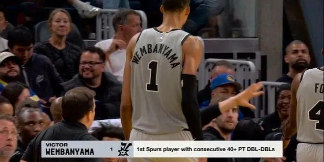 西部前三卷出新高度 文班亚马两双成关键